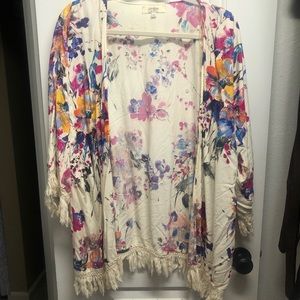 Kimono with Fringe